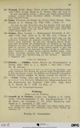 Weltkrieg. (Nr. 572-602)