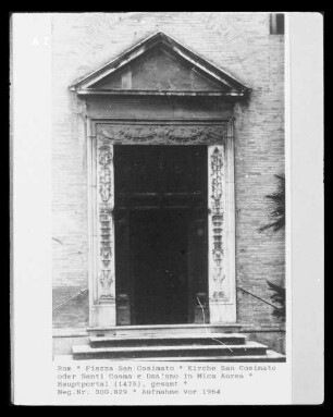 Santi Cosma e Damiano — Portal