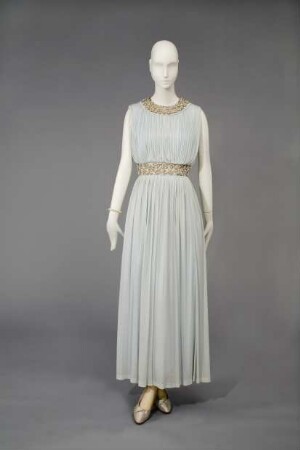 Hellblaues Abendkleid