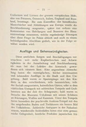 Ausflüge und Sehenswürdigkeiten