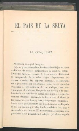 La conquista