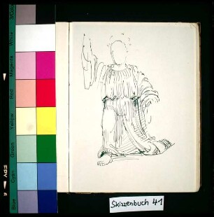 Stehendes Christuskind in Toga