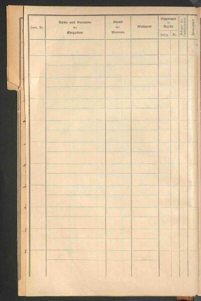 Standesamtsbuch der Stadt Aschaffenburg: Register Eheschließungen 1927 - 1929
