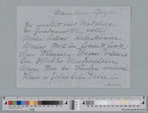Gedicht an Ida Dehmel