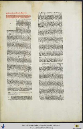 Consilia Domini Bartoli de Saxoferrato mit zahlreichen Anstreichungen