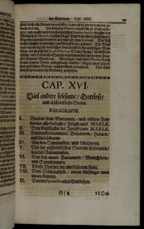 Cap. XVI. - Cap. XVIII.