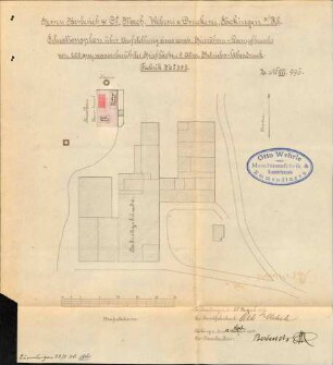 Dampfkessel der Firma Berberich & Co. in Säckingen