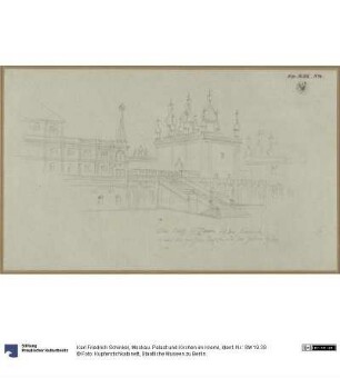 Moskau. Palast und Kirchen im Kreml