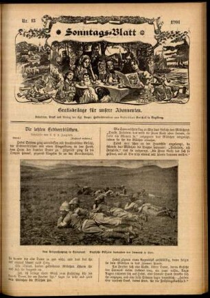 Ausgabe vom Sonntag, den 31. März 1901.