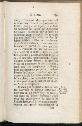 §. 4. De l´impôt territorial.