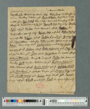 Lektürenotizen, [zwischen 1830-1835]
