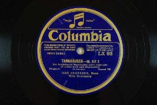 Tannhäuser : 26., Act 2, Ein furchtbares Verbrechen ward begangen / (Wagner)