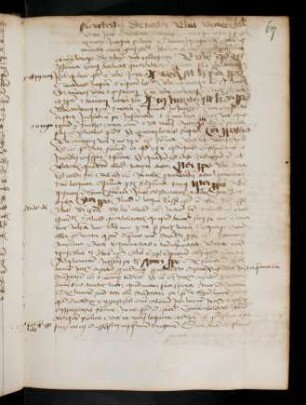 67r-73v, Tractatus de natura universali