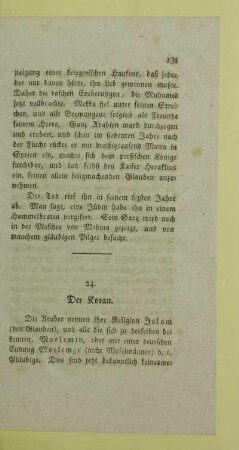 24. Der Koran