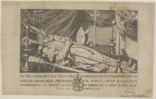 Bildnis des Petrus Philippus Bambergensis et Herbipolensis