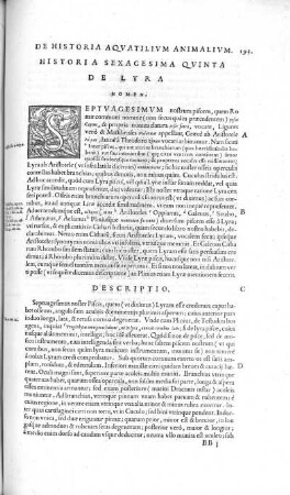 Historia Sexagesima Quinta. De Lyra