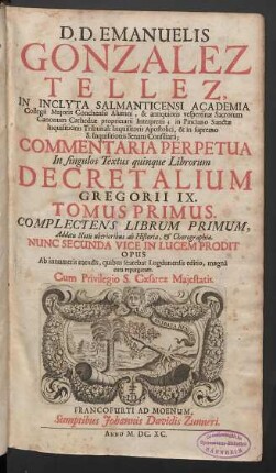 1: Complectens Librum Primum, Additis Notis uberioribus ab Historia, & Chorographia
