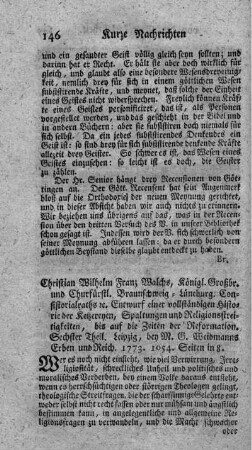 Entwurf einer vollständigen Historie der Ketzereyen, Spaltungen und Religionsstreitigkeiten bis auf die Zeiten der Reformation. T.6.