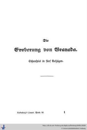Die Eroberung von Granada
