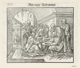 Beschneidung Christi, aus: Martin Luther, "Auslegung der Evangelien an den fürnemisten Festen ym gantzen iare", Wittenberg 1530, S. CX verso
