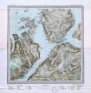 Topografisk kart over kongeriget norge ; U.3. Hammerfest