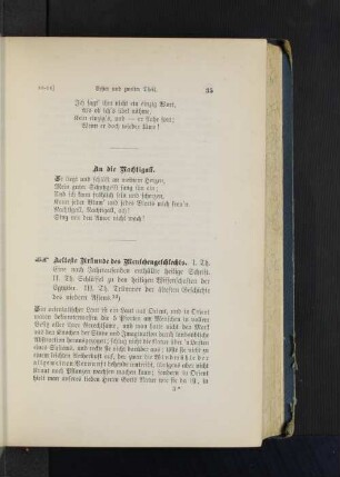 Aelteste urkunde des Menschengeschlechts.