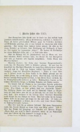 1. Martin Luther (bis 1517)