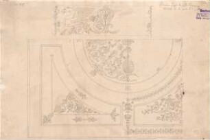 Klenze, Leo von; St. Petersburg (Russland); Eremitage - Saal 1. OG (Details)