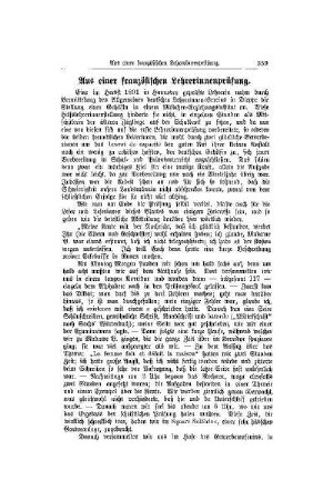 Aus einer französischen Lehrerinnenprüfung