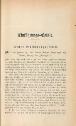 Einführungs-Edikte