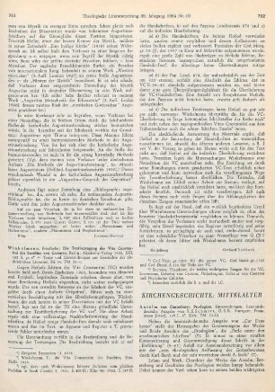762-763 [Rezension] Anselmus Cantuariensis, Proslogion