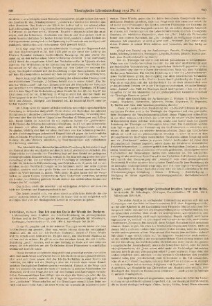 700-702 [Rezension] Seeger, Adolph, Staatsgott oder Gottesstaat?
