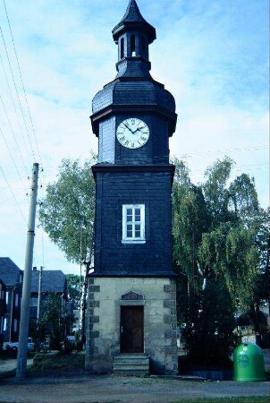 Turm zur Schlauchtrocknung in Form eines Kirchturms