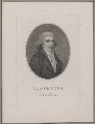 Bildnis des I. I. Gerning