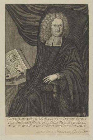 Bildnis des Joannes Avenarius