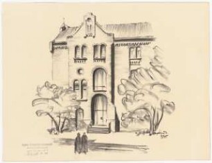 Evangelisches Diakonissenkrankenhaus Bethanien, Berlin-Kreuzberg Umbau. Hauptgebäude: Eingang