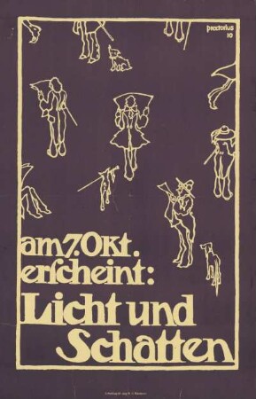 Am 7. Oktober erscheint: Licht und Schatten
