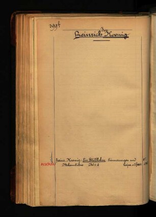 Heinrich Jos. Koenig.