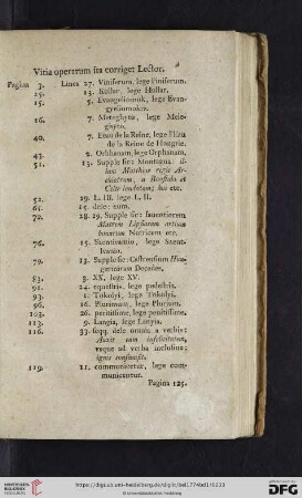Vitia operarum ita corriget Lector