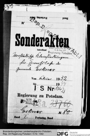 Kleinsiedlungen in Erkner, Kr. Niederbarnim