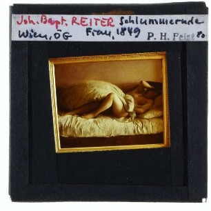 Reiter, Schlummernde Frau