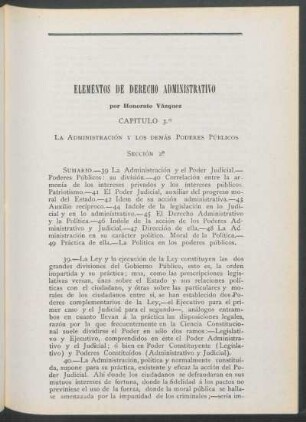 Elementos de derecho administrativo - capítulo 3