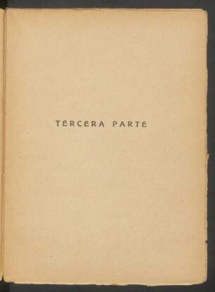 Tercera parte