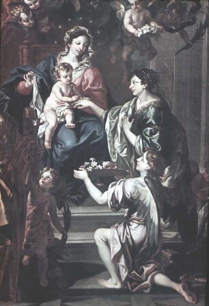 Mystische Vermählung der heiligen Katharina