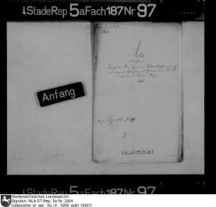 Bericht des Oberinspektors Andreas Scharnhorst wegen Erneuerung und Verschärfung des Patents zum Konsumtionsakzisewesen