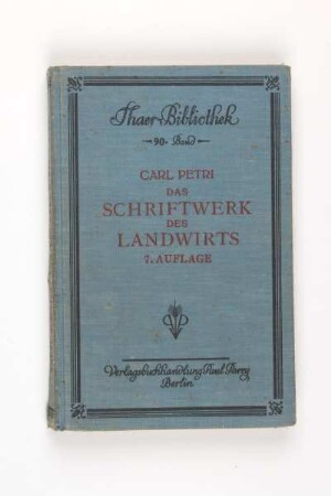 Das Schriftwerk des Landwirts