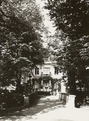 Hermsdorf, Schloss, Eingang Parkseite