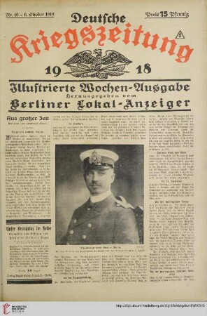 Hefte 40-44, Oktober 1918