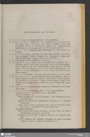 Berichtigungen und Zusätze
