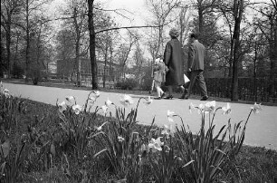 Osterspaziergang im Stadtgarten.